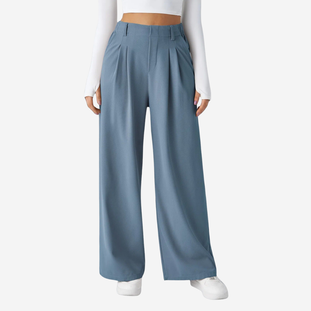 Léonie | Pantalon en Waffle