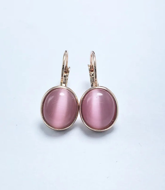 Léonie | Boucles d'oreilles en pierre de lune vintage exclusives