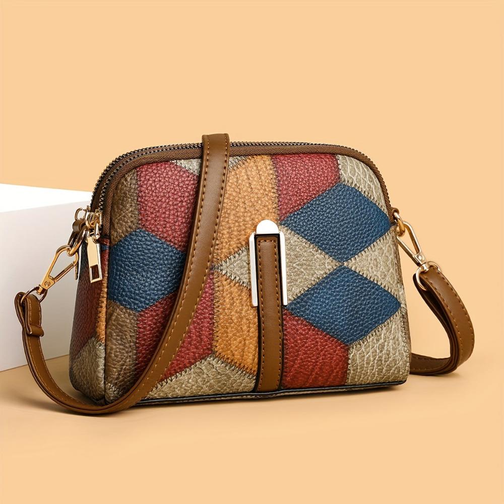 Léonie | Mini Sac Bandoulière Patchwork