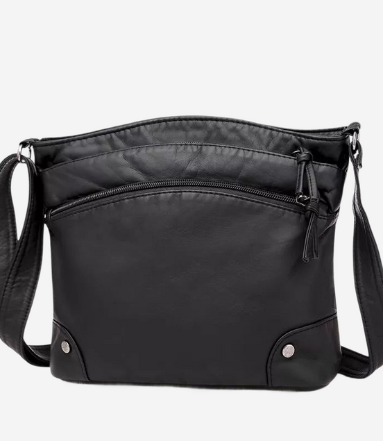Léonie | Sac bandoulière en cuir souple