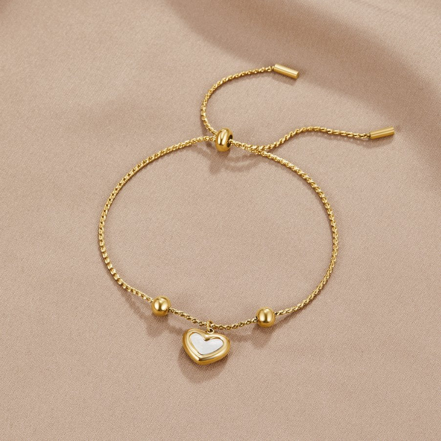 Léonie | Bracelet Cœur Éternel