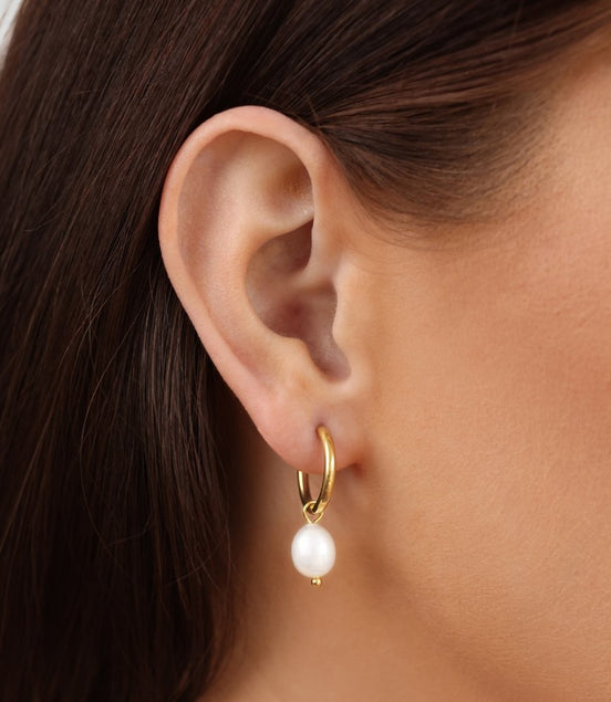 Léonie | Boucles d'oreilles en perles d'eau douce