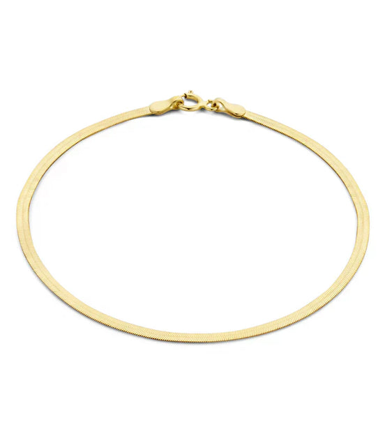 Léonie | Bracelet serpent soleil en or