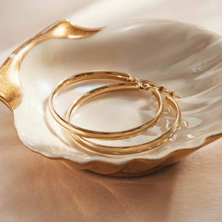 Léonie | Boucles d'oreilles Noa Serane en or