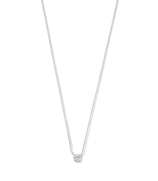 Léonie | Collier en moissanite Clea en or