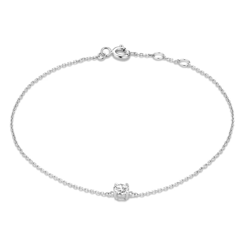 Léonie | Bracelet en Moissanite Cléa en or