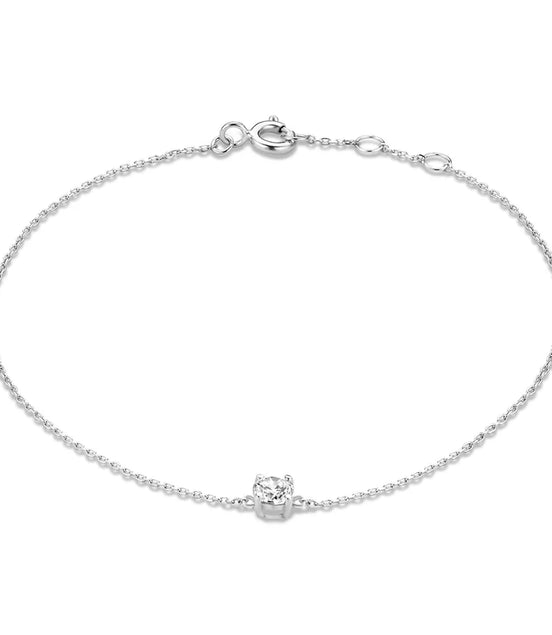 Léonie | Bracelet en Moissanite Cléa en or