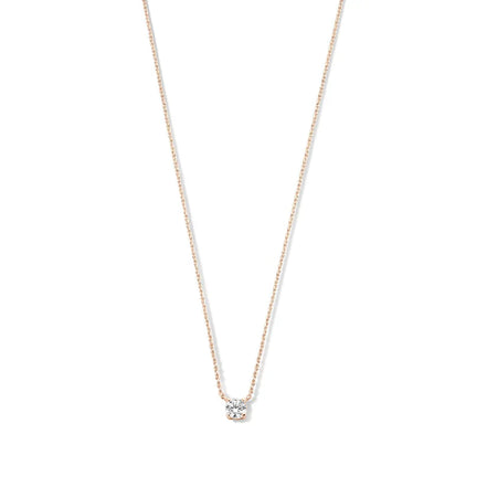 Léonie | Collier en moissanite Clea en or