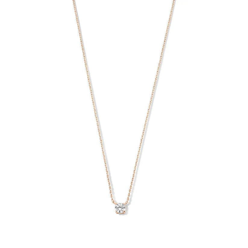 Léonie | Collier en moissanite Clea en or