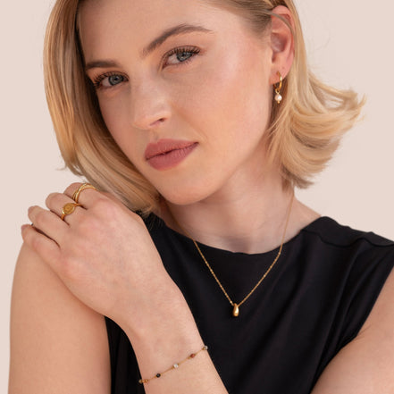 Léonie | Bracelet en Pierre avec Teinte Douce