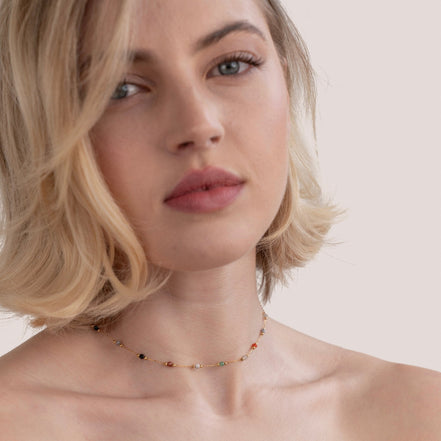 Léonie | Collier Luly en acier inoxydable