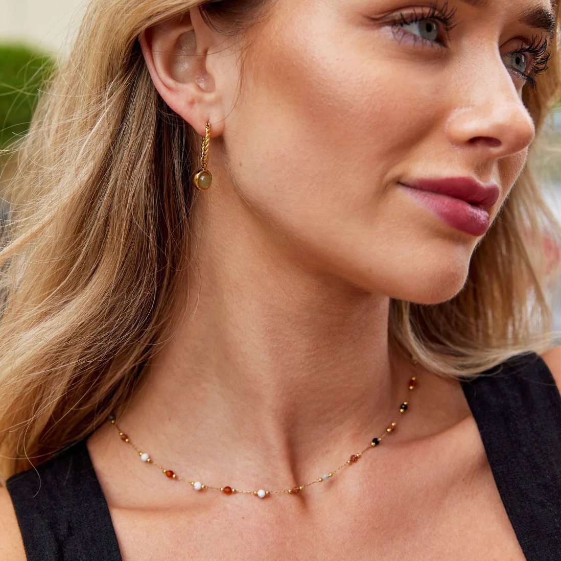 Léonie | Collier Luly en acier inoxydable