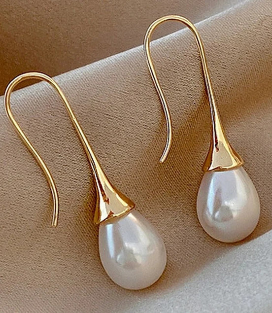 Léonie | Boucles d'oreilles perles classiques Helena