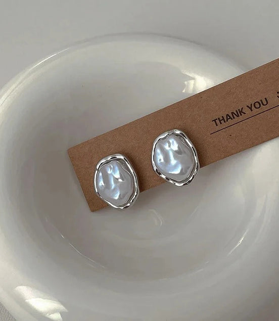 Léonie | Boucles d'oreilles en perles élégantes de Carmen