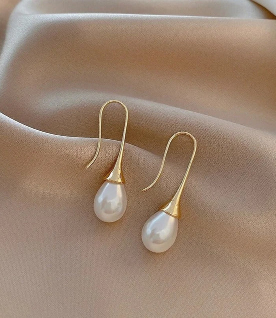 Léonie | Boucles d'oreilles perles classiques Helena