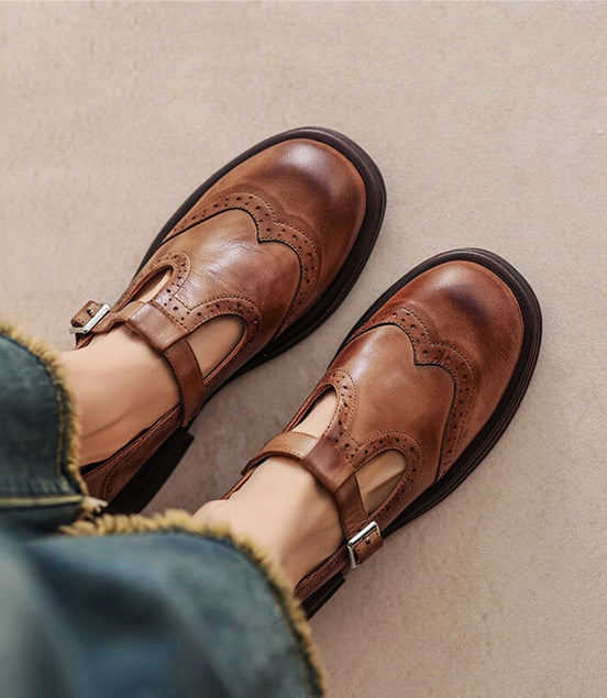 VELDA | MARY JANES CONFORT ÉLÉGANT EN CUIR