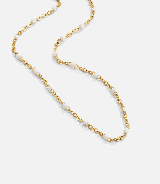 Léonie | Collier en Perles Blanches