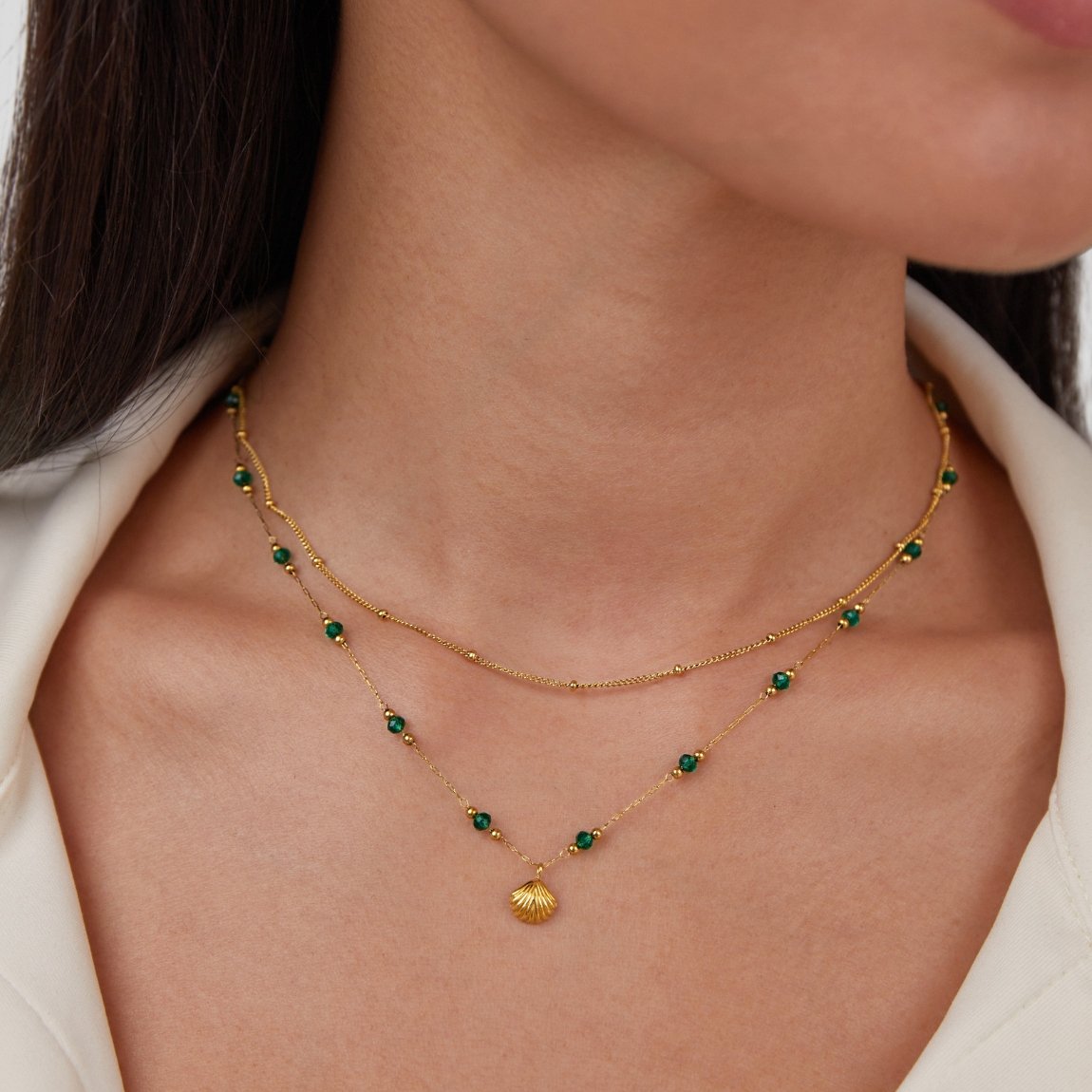 Léonie | Collier en Or Élégant