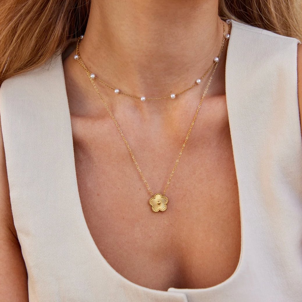 Léonie | Collier en perles Ren Pärl
