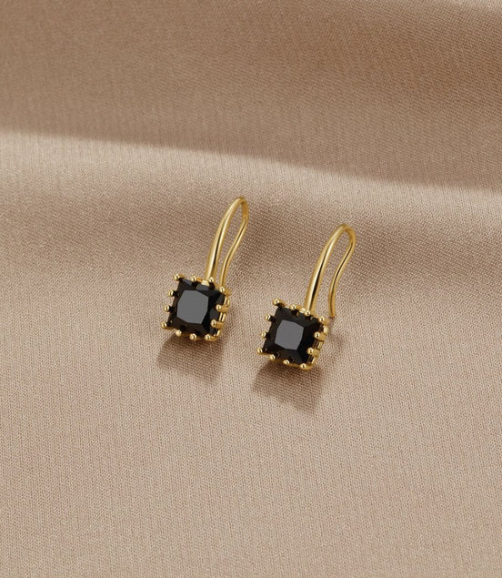 Léonie | Superbes Boucles d'Oreilles en Cristal Suspendues