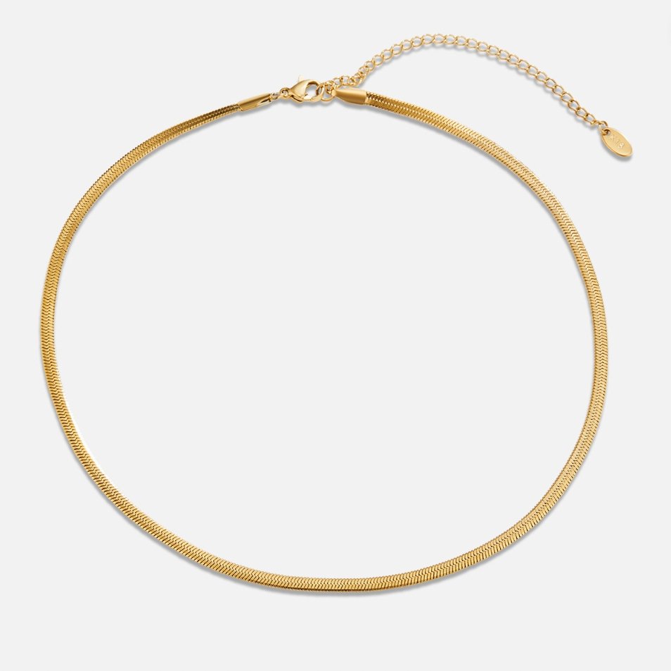 Léonie | Chaîne de serpent Collier en Or