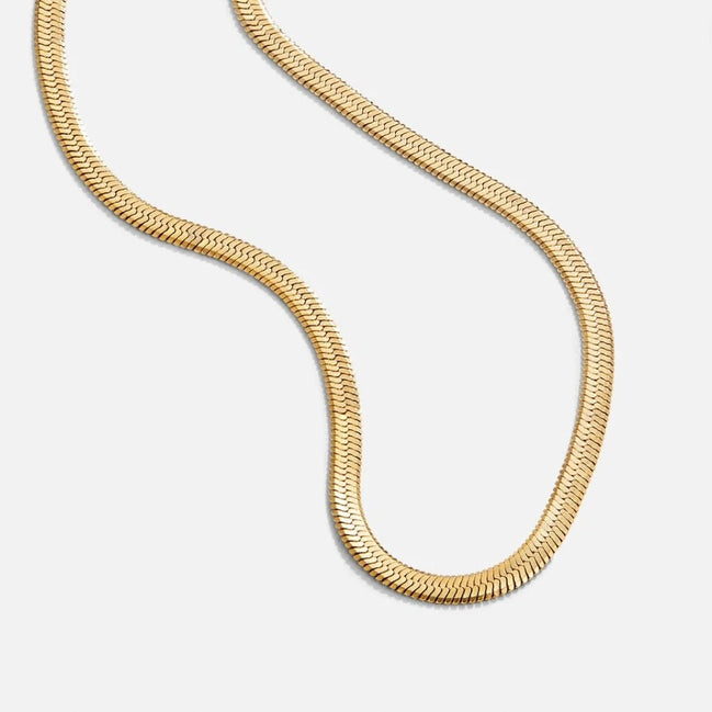 Léonie | Chaîne de serpent Collier en Or