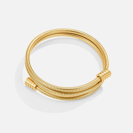 Léonie | Bracelet en or tressé