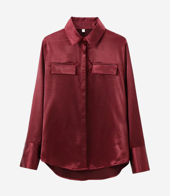 Léonie | Chemise en soie