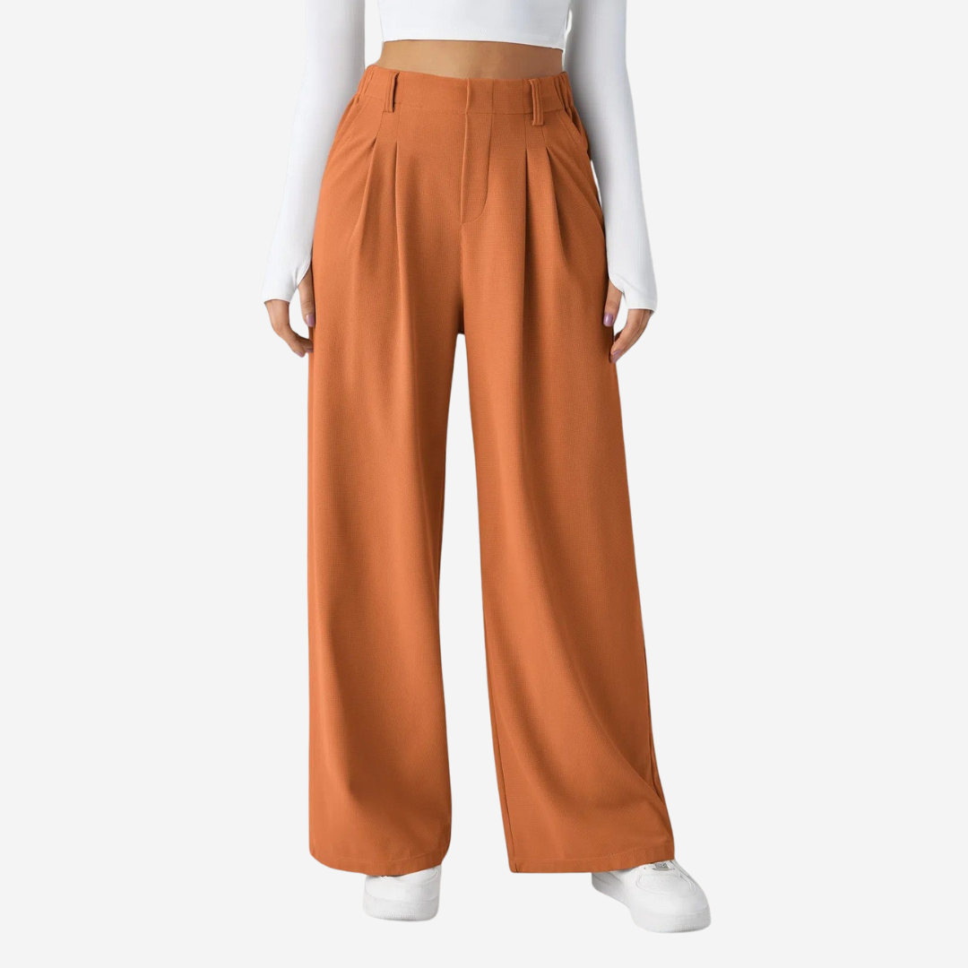 Léonie | Pantalon en Waffle