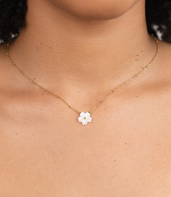 Léonie | Collier Storslagen Blomma