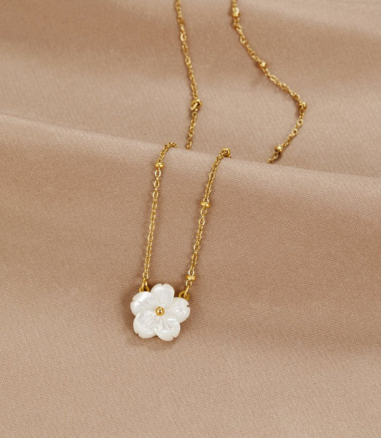 Léonie | Collier Storslagen Blomma